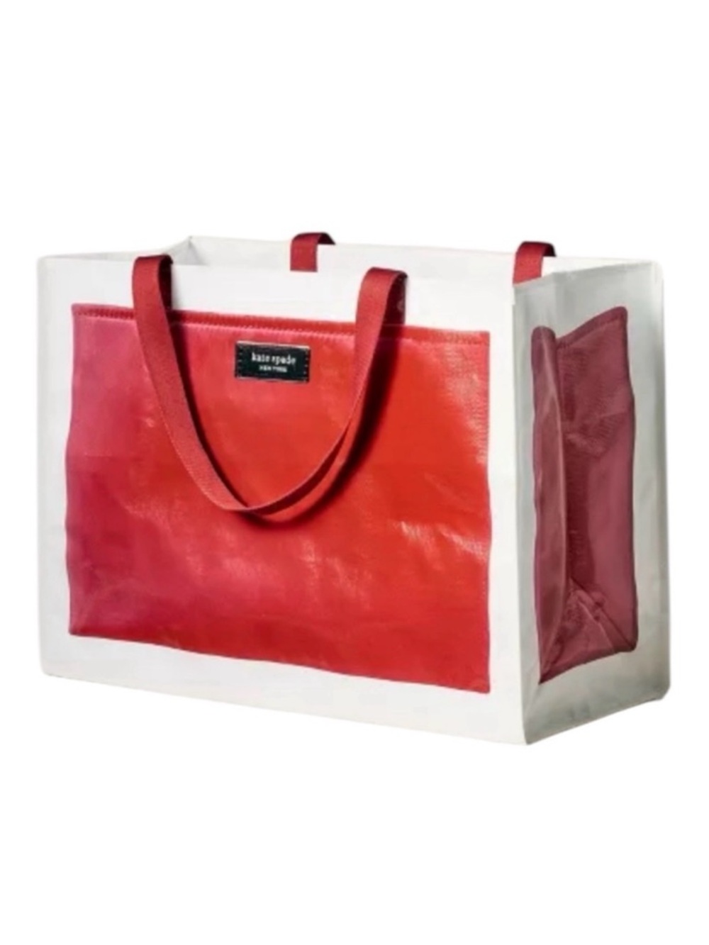 Kate Spade LIMIT EDITION x Target Large Red and White Tote Bag